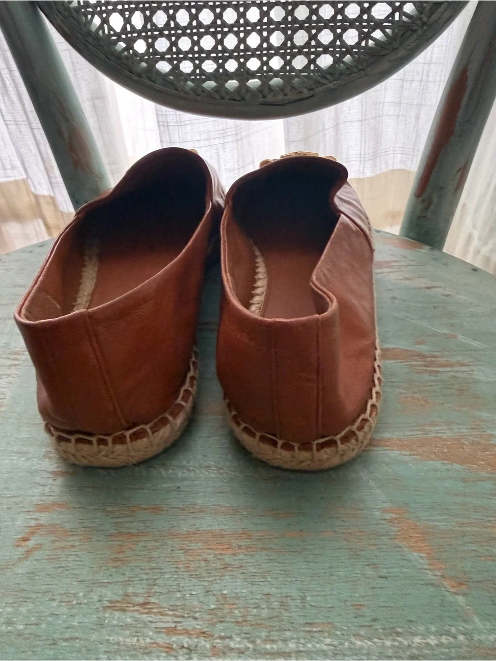 Tory Burch cognac leather